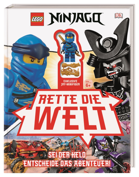 LEGO® NINJAGO® Rette die Welt von Simon Hugo, Simone Heller Coverbild LEGO® NINJAGO® Rette die Welt von Simon Hugo, Simone Heller, 9783831039791