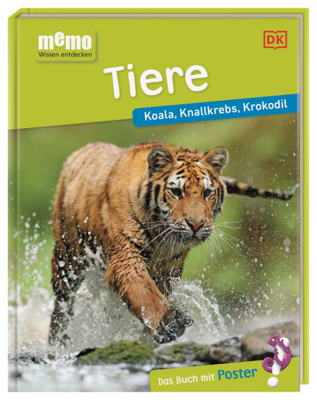 Coverbild memo Wissen entdecken. Tiere von Tom Jackson, Michael Kokoscha, 9783831040483