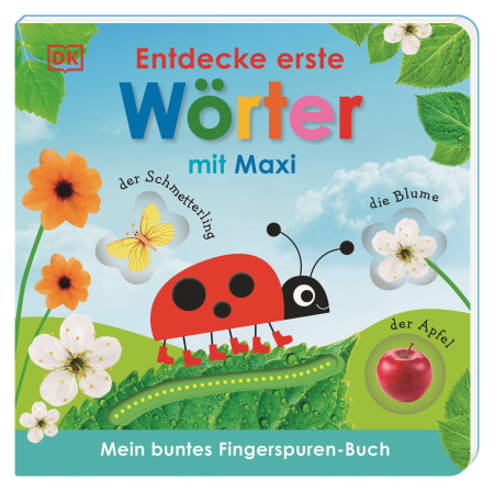 Mein buntes Fingerspuren-Buch. Entdecke erste Wörter mit Maxi von Franziska Jaekel Coverbild Mein buntes Fingerspuren-Buch. Entdecke erste Wörter mit Maxi von Franziska Jaekel, 9783831041770