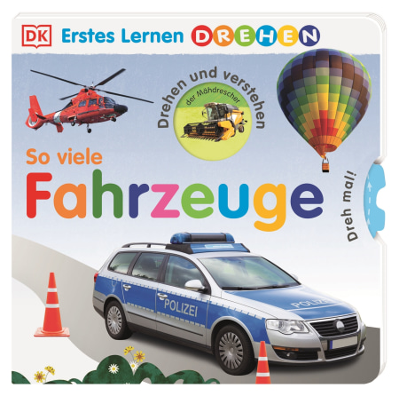 Erstes Lernen Drehen. So viele Fahrzeuge Coverbild Erstes Lernen Drehen. So viele Fahrzeuge, 9783831041800