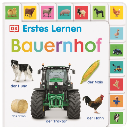 Coverbild Erstes Lernen. Bauernhof von DK Erstes Lernen, 9783831044139