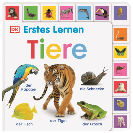 Coverbild Erstes Lernen. Tiere von DK Erstes Lernen, 9783831044160