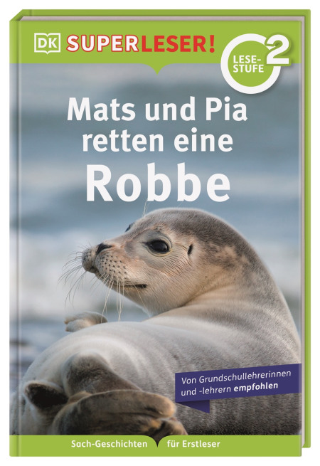 SUPERLESER! Mats und Pia retten eine Robbe von Sabine Frank Coverbild SUPERLESER! Mats und Pia retten eine Robbe von Sabine Frank, 9783831044863