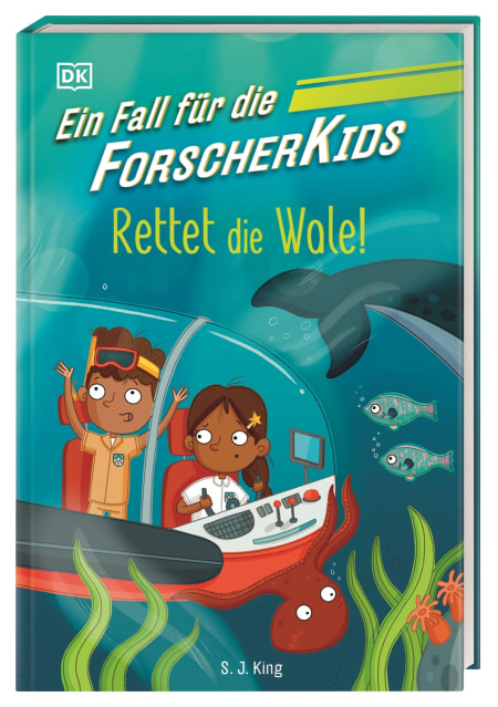 Coverbild Ein Fall für die Forscher-Kids 1. Rettet die Wale! von Katja Hald, S. J. King, Ellie O’Shea, 9783831047925
