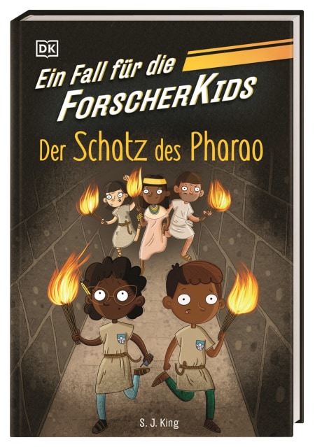 Ein Fall für die Forscher-Kids 3. Der Schatz des Pharao von S. J. King, Ellie O’Shea, Violeta Topalova Coverbild Ein Fall für die Forscher-Kids 3. Der Schatz des Pharao von S. J. King, Ellie O’Shea, Violeta Topalova, 9783831047949