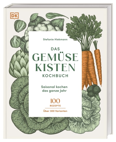 Coverbild Das Gemüsekisten-Kochbuch von Stefanie Hiekmann, 9783831048533