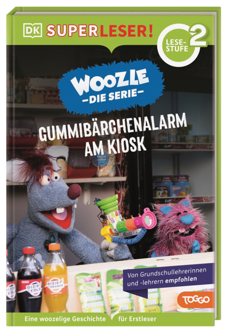 SUPERLESER! Woozle Die Serie: Gummibärchenalarm am Kiosk von Jörg Fischer Coverbild SUPERLESER! Woozle Die Serie: Gummibärchenalarm am Kiosk von Jörg Fischer, 9783831049967