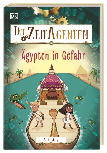 Coverbild Die Zeit-Agenten 4. Ägypten in Gefahr von S. J. King, Cornelia Stoll, Esther Hernando, 9783831050123