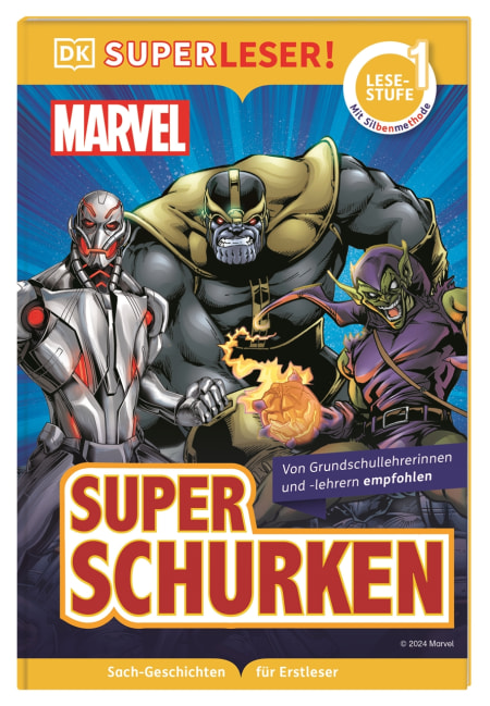 Coverbild SUPERLESER! Marvel Superschurken von Cefn Ridout, 9783831050918