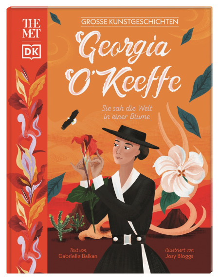 Coverbild Große Kunstgeschichten. Georgia O'Keeffe von Gabrielle Balkan, Josy Bloggs, Claudia Wagner, 9783831044535