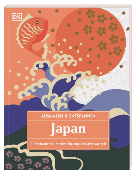 Coverbild Ausmalen & Entspannen. Japan von Wiebke Krabbe, 9783831050932