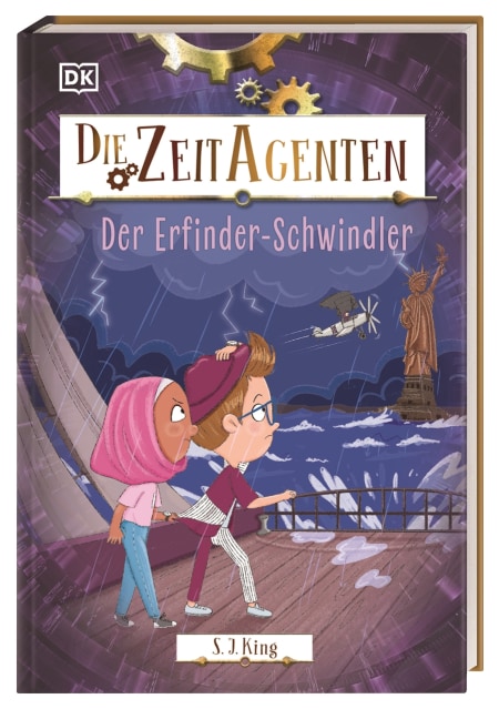 Die Zeit-Agenten 5. Der Erfinder-Schwindler von S. J. King, Cornelia Stoll, Esther Hernando Coverbild Die Zeit-Agenten 5. Der Erfinder-Schwindler von S. J. King, Cornelia Stoll, Esther Hernando, 9783831051205