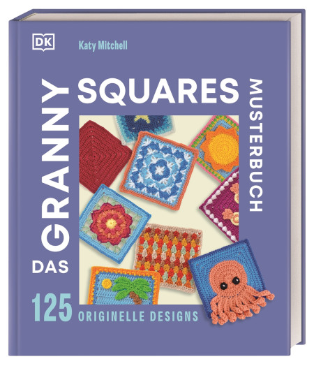 Coverbild Das Granny Squares Musterbuch von Wiebke Krabbe, Katy Mitchell, 9783831051427