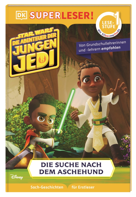 SUPERLESER! Star Wars™ Die Abenteuer der jungen Jedi – Die Suche nach dem Aschehund von Marc Winter, Emeli Juhlin Coverbild SUPERLESER! Star Wars™ Die Abenteuer der jungen Jedi – Die Suche nach dem Aschehund von Marc Winter, Emeli Juhlin, 9783831052028