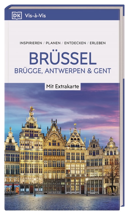 Coverbild Vis-à-Vis Reiseführer Brüssel, Brügge, Antwerpen und Gent, 9783734208737