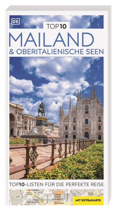 Coverbild TOP10 Reiseführer Mailand & Oberitalienische Seen, 9783734208744