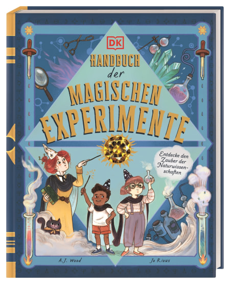 Coverbild Handbuch der magischen Experimente von Roswitha Harrer, Amanda Wood, Jo Rioux, 9783831051939