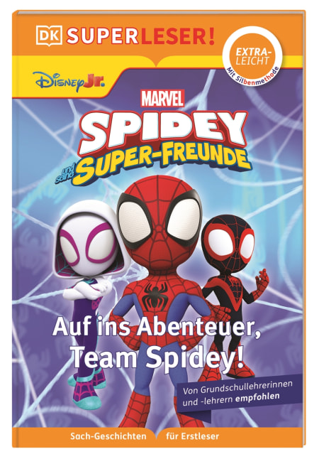 SUPERLESER! Marvel Spidey und seine Super-Freunde Auf ins Abenteuer, Team Spidey! von Jan Dinter, Frankie Hallam Coverbild SUPERLESER! Marvel Spidey und seine Super-Freunde Auf ins Abenteuer, Team Spidey! von Jan Dinter, Frankie Hallam, 9783831051694
