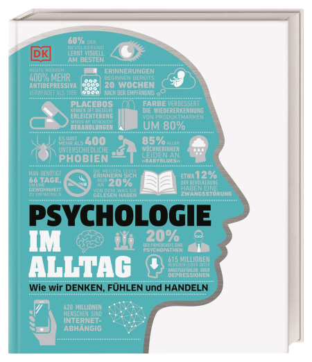 #dkinfografik. Psychologie im Alltag von Jo Hemmings, Catherine Collin, Joannah Ginsburg Ganz, Merrin Lazyan, Alexandra Black Coverbild #dkinfografik. Psychologie im Alltag von Jo Hemmings, Catherine Collin, Joannah Ginsburg Ganz, Merrin Lazyan, Alexandra Black, 9783831036660