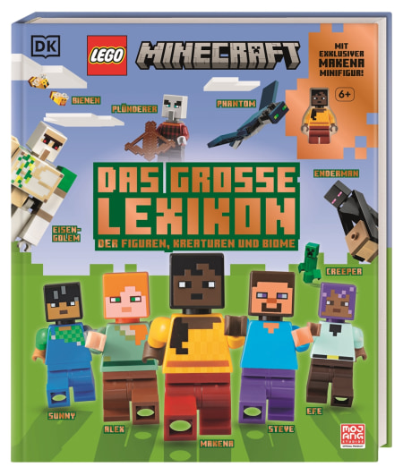 Coverbild LEGO® Minecraft® Das große Lexikon der Figuren, Kreaturen und Biome von Elizabeth Dowsett, Simone Heller, Craig Jelley, 9783831052745