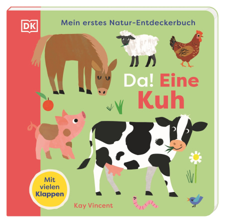 Coverbild Mein erstes Natur-Entdeckerbuch. Da! Eine Kuh von Sandra Grimm, Kay Vincent, 9783831052998