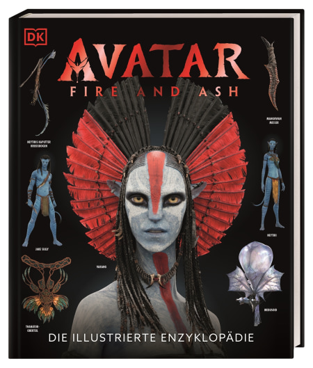 Coverbild Avatar Fire and Ash Die illustrierte Enzyklopädie von Simone Heller, 9783831052394