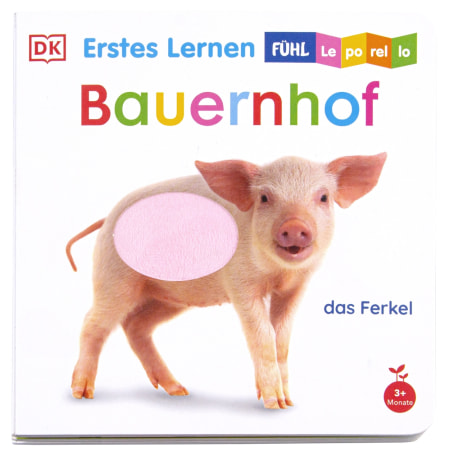 Coverbild Erstes Lernen Fühl-Leporello. Bauernhof von DK Erstes Lernen, 9783831053278