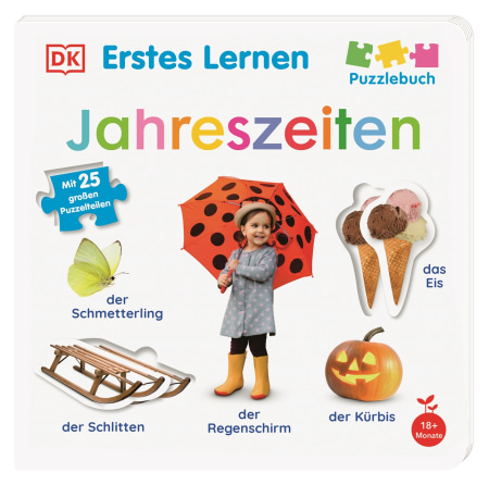 Coverbild Erstes Lernen Puzzlebuch. Jahreszeiten von DK Erstes Lernen, 9783831054091