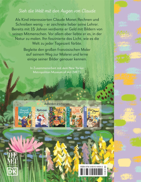 Coverbild Große Kunstgeschichten. Claude Monet von Ginnie Hsu, Amy Guglielmo, Claudia Wagner, 9783831044542