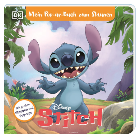 Coverbild Mein Pop-up-Buch zum Staunen. Disney Stitch von Franziska Jaekel, 9783831053872