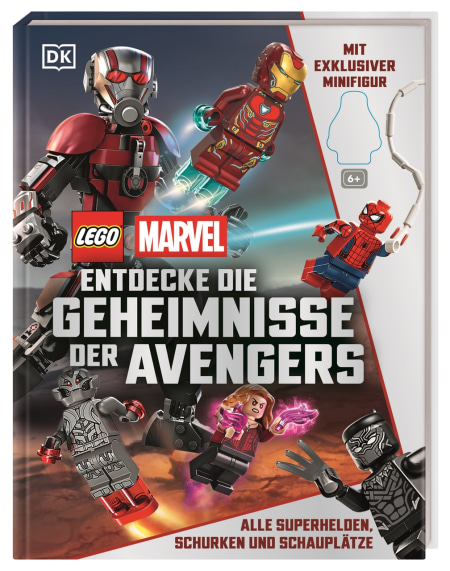 Coverbild LEGO® Marvel. Entdecke die Geheimnisse der Avengers von Simon Hugo, Jan Dinter, 9783831054039