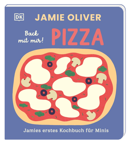 Coverbild Jamies erstes Kochbuch für Minis. Back mit mir! Pizza von Jamie Oliver, Adrian Johnson, 9783831054176