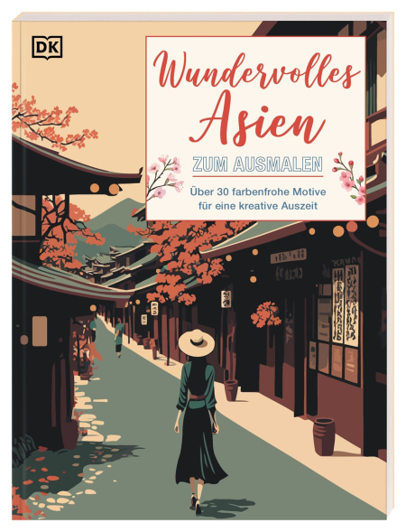 Coverbild Wundervolles Asien zum Ausmalen, 9783831054596