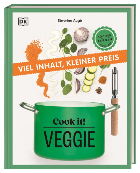 Coverbild Cook it! Veggie von Wiebke Krabbe, Séverine Augé, 9783831051946