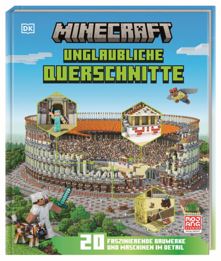 Coverbild Minecraft Unglaubliche Querschnitte von Maxi Lange, 9783831053780