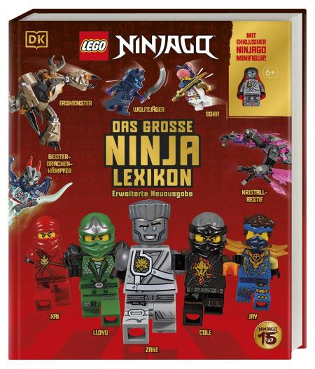 Coverbild LEGO® NINJAGO® Das große Ninja-Lexikon von Hannah Dolan, Jan Dinter, Matt McAllister, 9783831054046