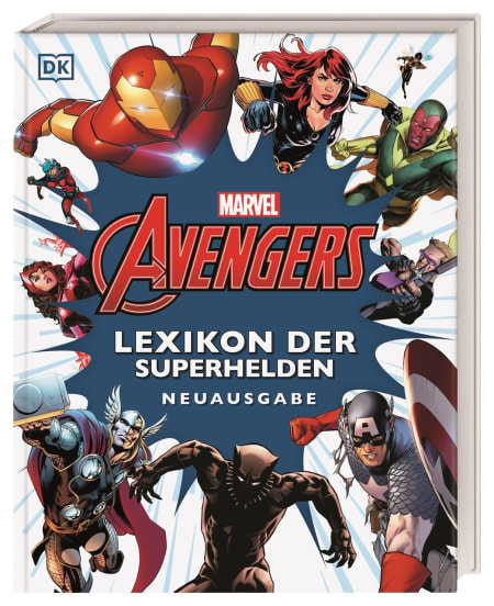 Coverbild Marvel Avengers Lexikon der Superhelden Neuausgabe von Alan Cowsill, 9783831043026