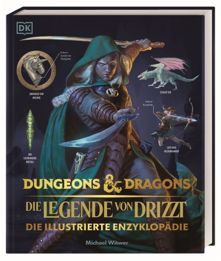 Coverbild Dungeons & Dragons Die Legende von Drizzt Die illustrierte Enzyklopädie von Simone Heller, Michael Witwer, Jason Rainville, 9783831047567