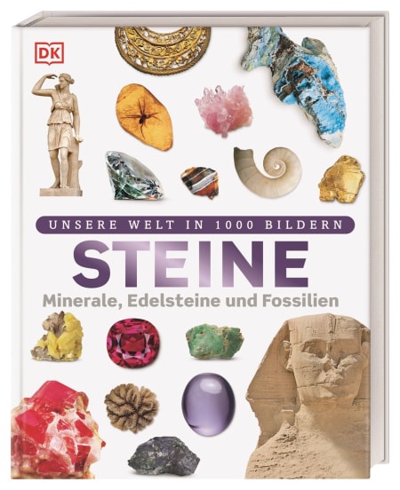 Coverbild Unsere Welt in 1000 Bildern. Steine von Dan Green, Gerd Hintermaier-Erhard, 9783831032136