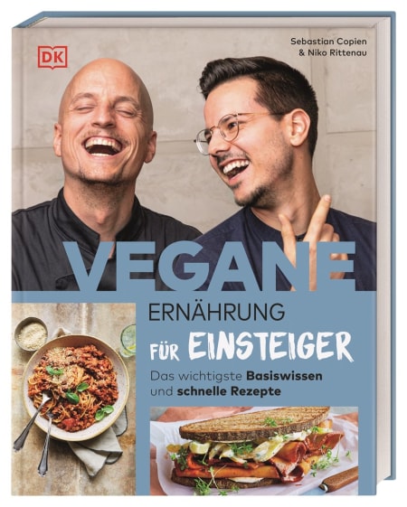 Coverbild Vegane Ernährung für Einsteiger von Niko Rittenau, Sebastian Copien, 9783831043255