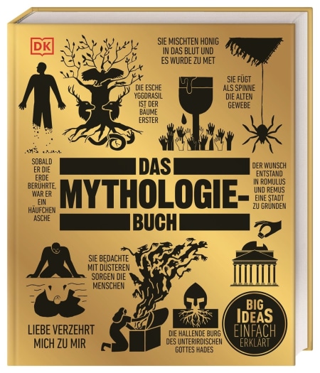 Coverbild Big Ideas. Das Mythologie-Buch von Neil Philip, Michael Kerrigan, Jacob Field, Georgie Carroll, Juliette Tocino-Smith, Anke Wellner-Kempf, Karin Hofmann, Mark Faulkner, John Haywood, Nicholaus Pumphrey, 9783831042432