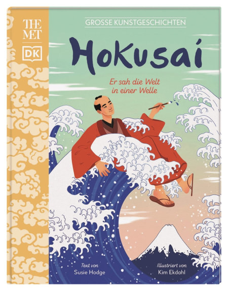 Coverbild Große Kunstgeschichten. Hokusai von Susie Hodge, Kim Ekdahl, Claudia Wagner, 9783831044559