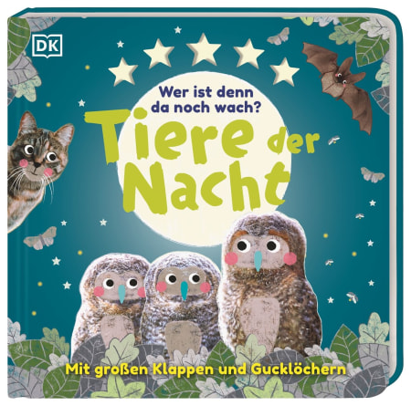 Coverbild Wer ist denn da noch wach? Tiere der Nacht von Sandra Grimm, 9783831045587