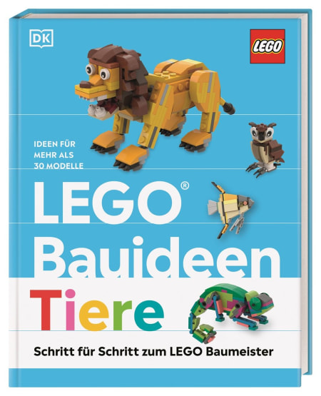 Coverbild LEGO® Bauideen Tiere von Hannah Dolan, Michael Schmidt, 9783831047086