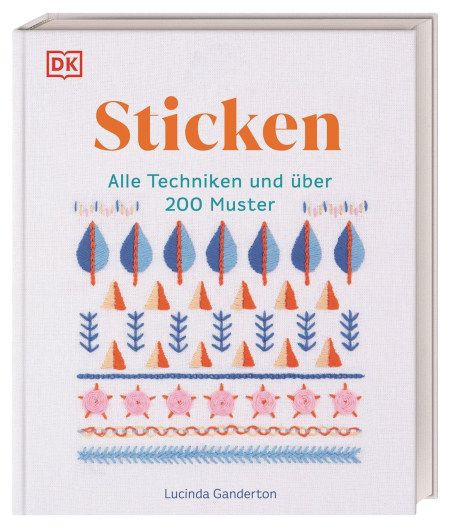 Coverbild Sticken von Lucinda Ganderton, Wiebke Krabbe, 9783831047222
