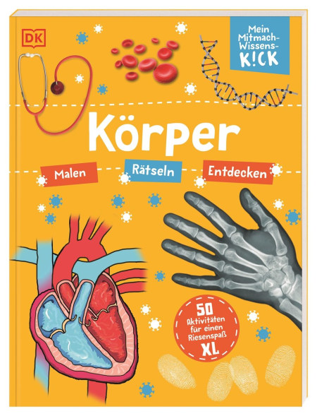 Coverbild Mein Mitmach-Wissens-Kick. Körper von Wiebke Krabbe, 9783831047239
