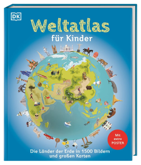 Coverbild Weltatlas für Kinder von Martin Lehr, 9783831048823