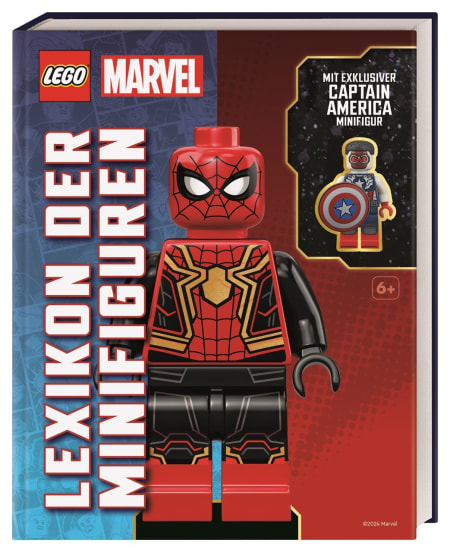Coverbild LEGO® Marvel Lexikon der Minifiguren von Shari Last, Carolin Hidalgo, 9783831050543