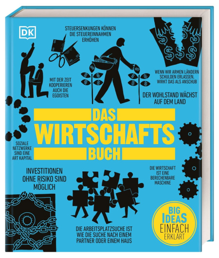 Coverbild Big Ideas. Das Wirtschafts-Buch von John Farndon, Marcus Weeks, James Meadway, George Abbot, Christopher Wallace, Martina Hesse-Hujber, Frank Kennedy, 9783831051267