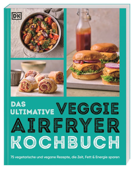Coverbild Das ultimative Veggie Airfryer Kochbuch von Wiebke Krabbe, 9783831050383